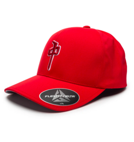 RDS Men's Flexfit Delta OG Puffy Hat Red