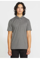 Men's Volcom Wowzer Polo Shirt Stealth