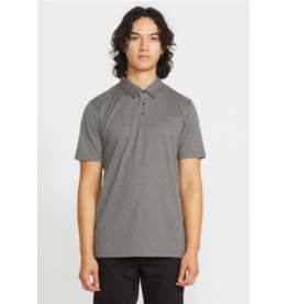 Men's Volcom Wowzer Polo Shirt Stealth