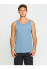 Men's Volcom Solid Heather Tank Stormy Blue