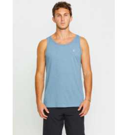 Men's Volcom Solid Heather Tank Stormy Blue