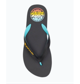 Rip Curl Wetty Fade Bloom Sandals Washed Black