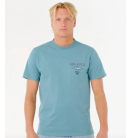 Rip Curl Men's Fade Out Icon Tee Storm Blue