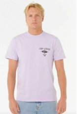 Rip Curl Men's Fade Out Icon Tee Iced Lavender