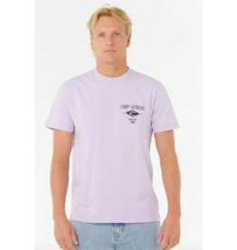 Rip Curl Men's Fade Out Icon Tee Iced Lavender