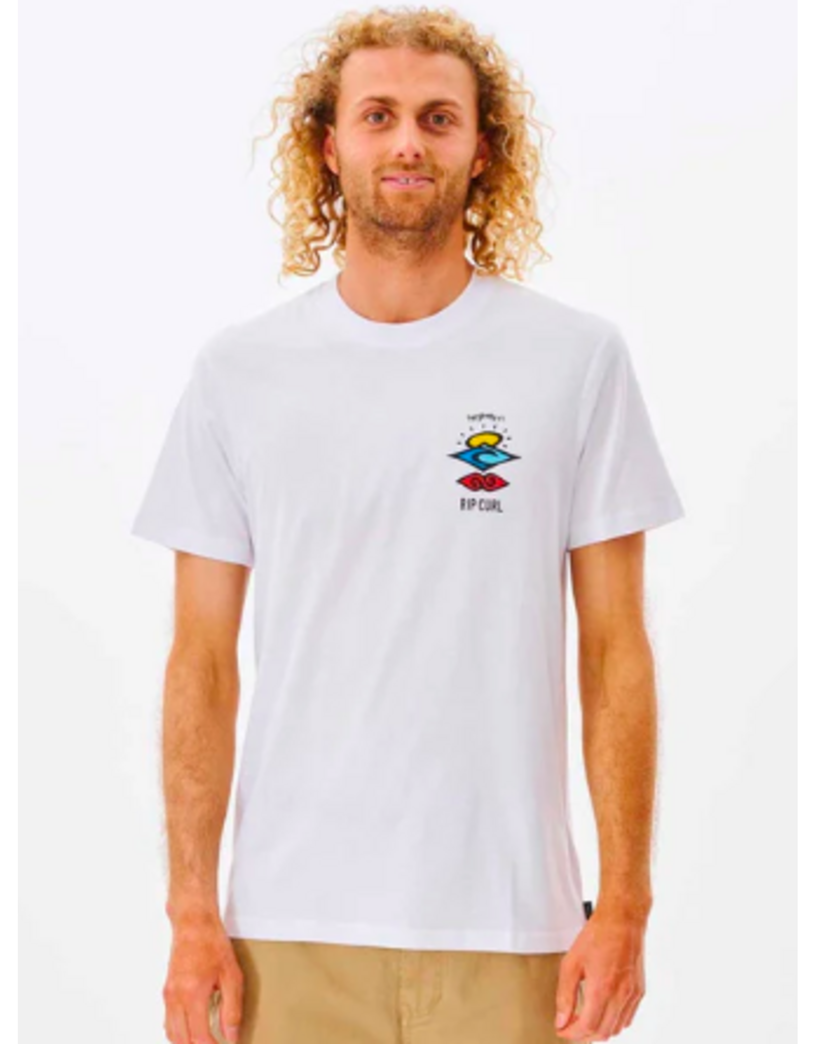 Rip Curl Men's Search Icon Tee White