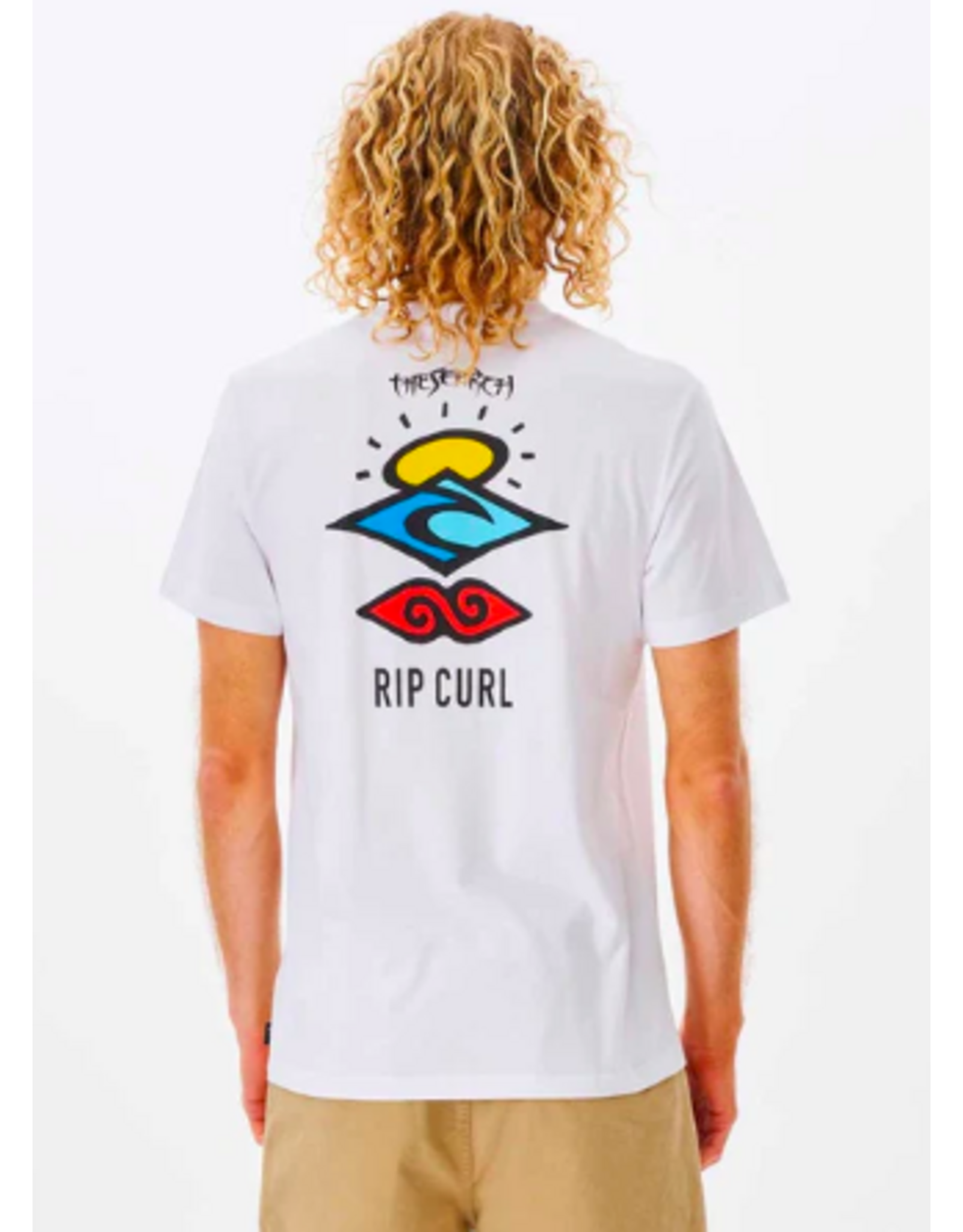 Rip Curl Men's Search Icon Tee White