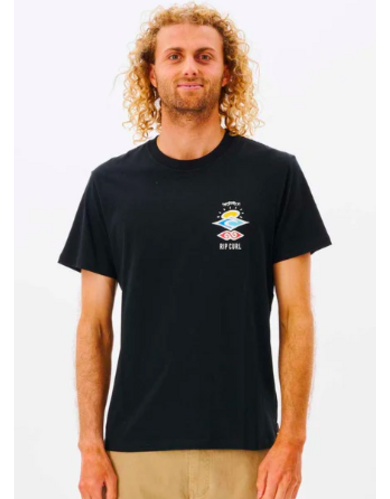 Rip Curl Men's Search Icon Tee Black