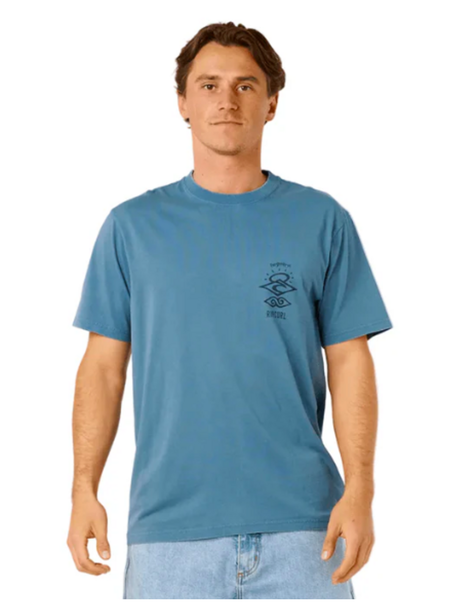 Rip Curl Men's Search Icon Tee Bluefin