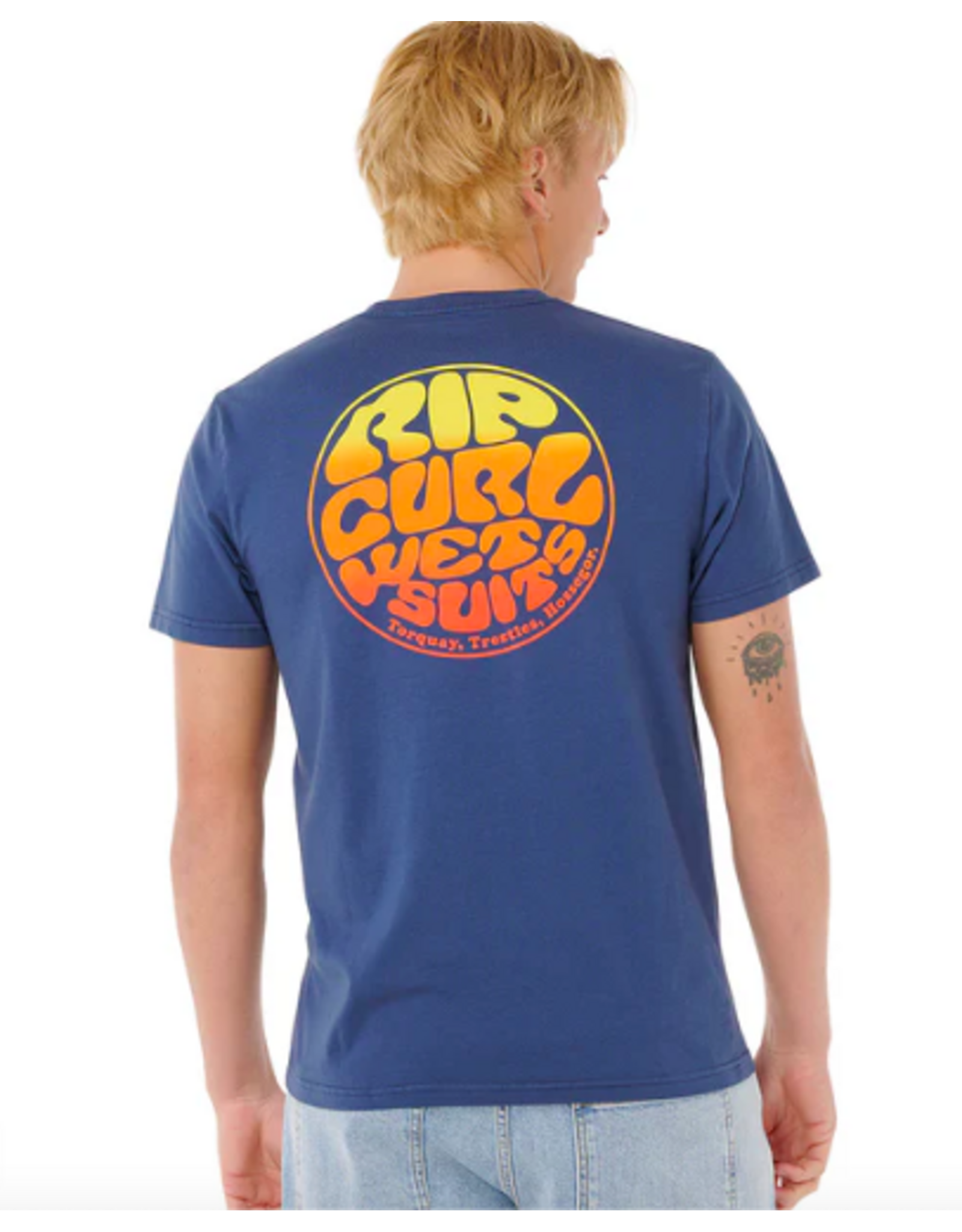 Rip Curl Men's Passage Tee Light Navy