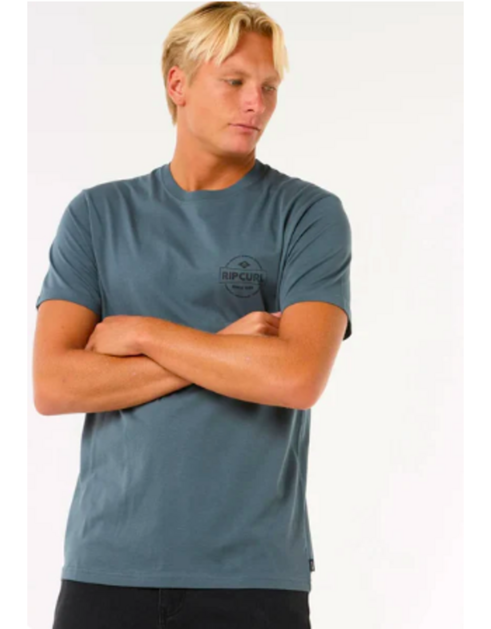 Rip Curl Men's Staple Tee Pine Night