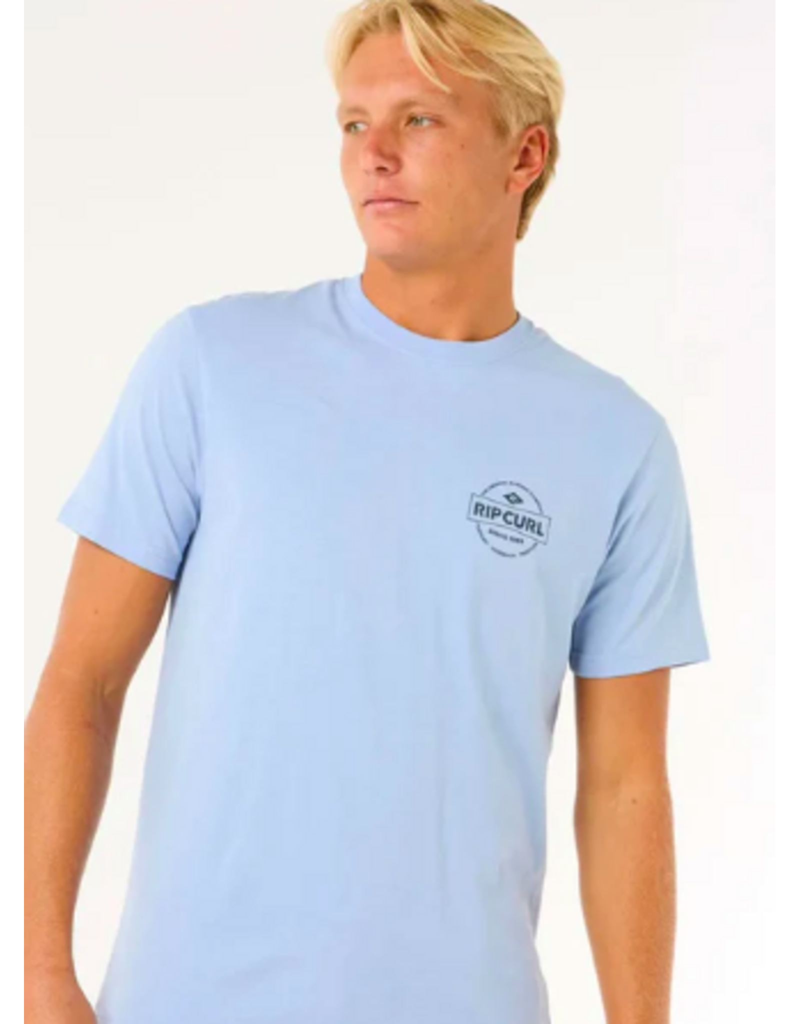 Rip Curl Men's Staple Tee Ice Blue