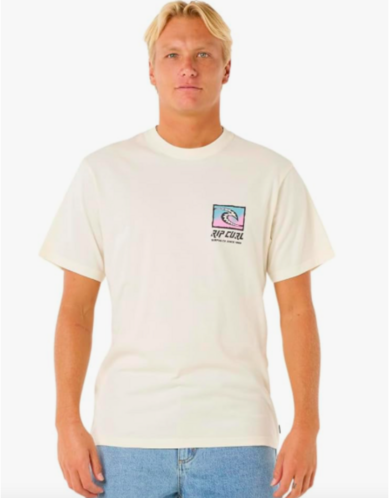 Rip Curl Men's Raw Energy Trad Tee Bone