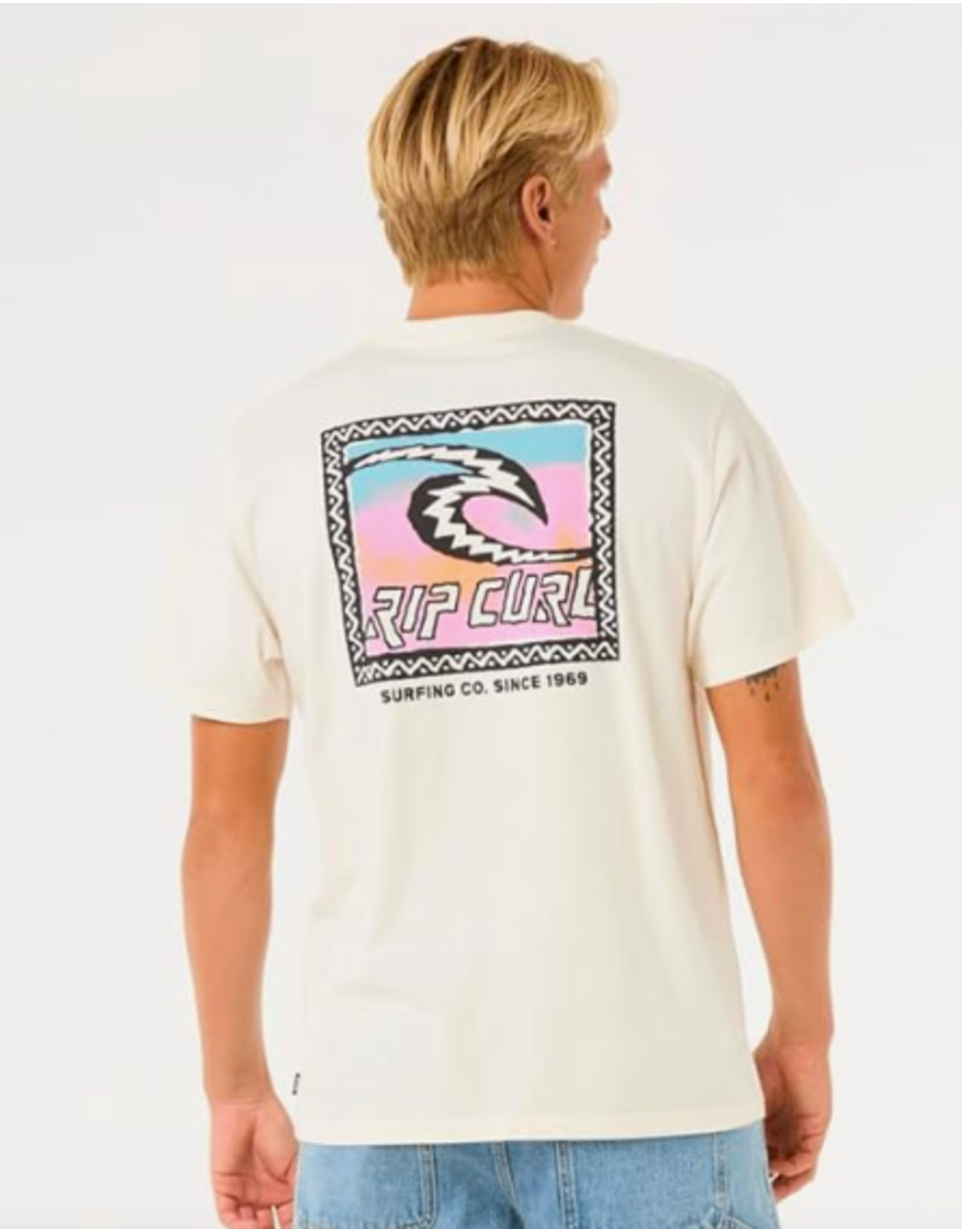 Rip Curl Men's Raw Energy Trad Tee Bone