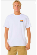Rip Curl Men's Surf Revival Stacked Tee White