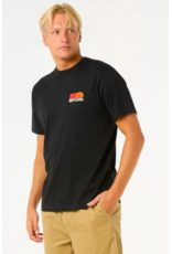 Rip Curl Men's Surf Revival Stacked Tee Black