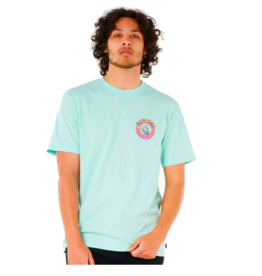 Rip Curl Men's Shred Til Tee Light Aqua