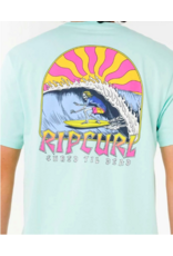 Rip Curl Men's Shred Til Tee Light Aqua