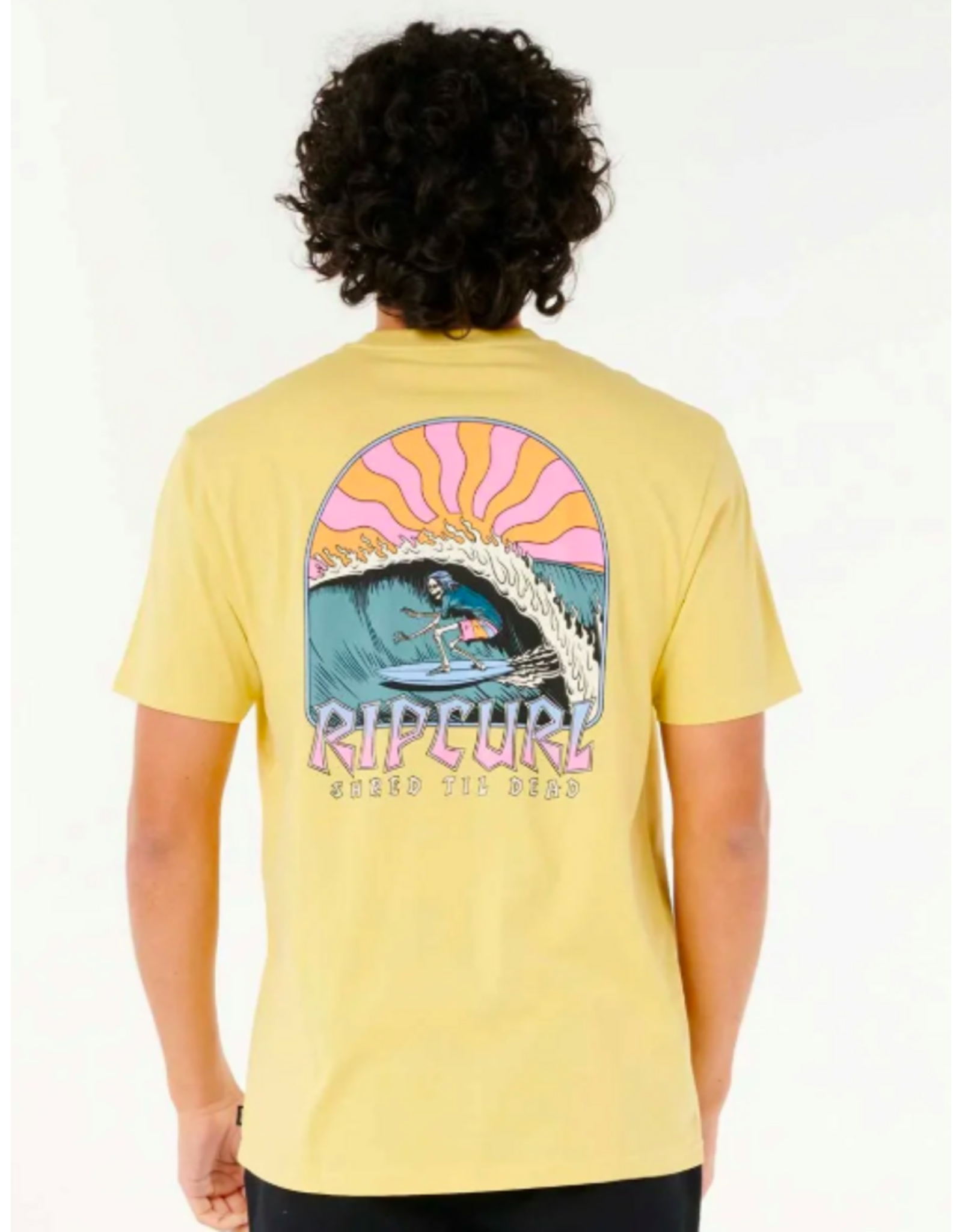 Rip Curl Men's Shred Til Tee Straw