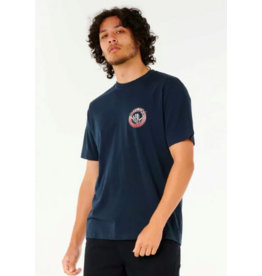 Rip Curl Men's Shred Til Tee Navy White