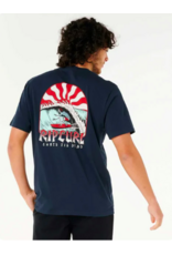 Rip Curl Men's Shred Til Tee Navy White