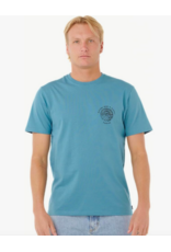 Rip Curl Men's Sunset Destination Tee storm Blue Florida