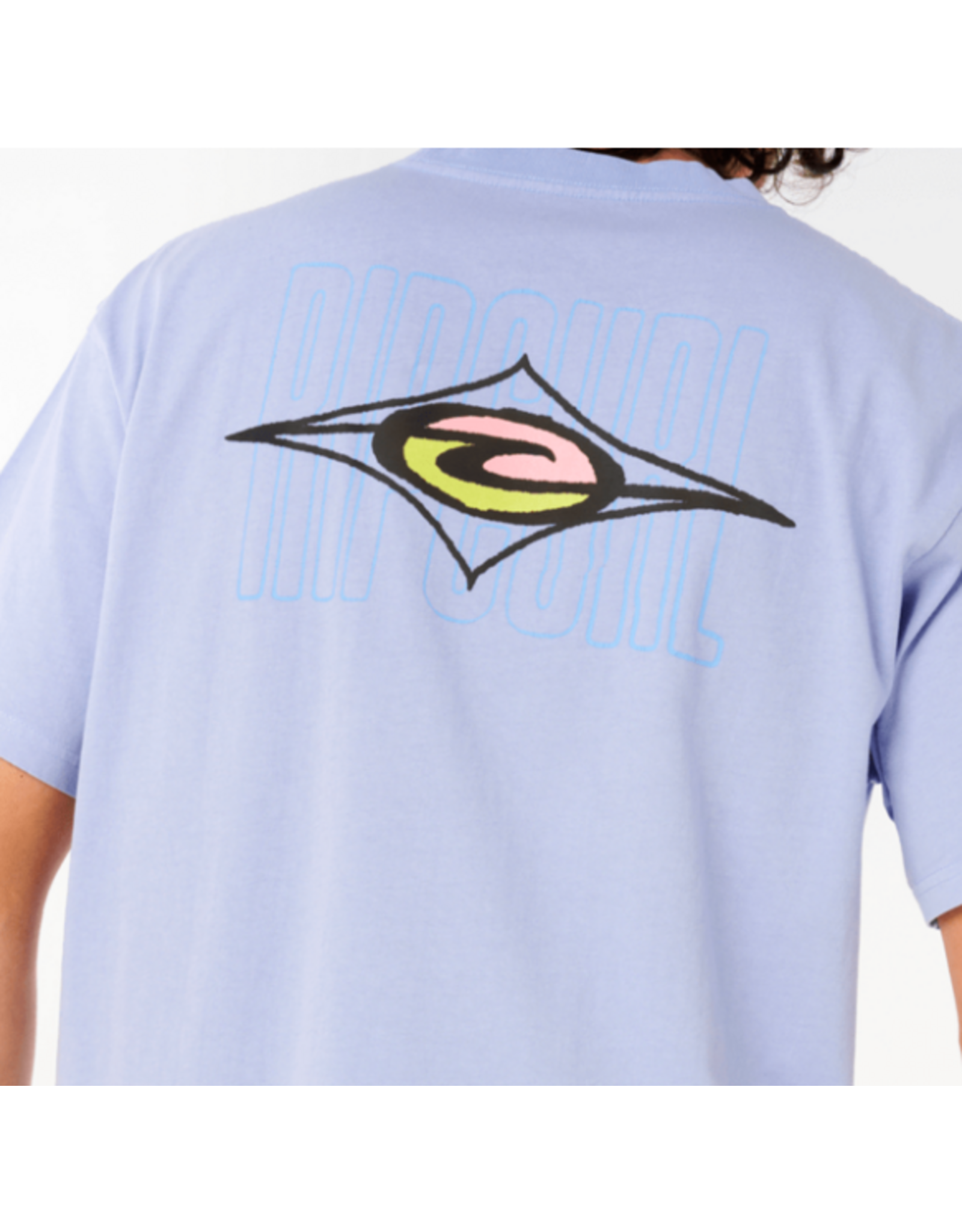 Rip Curl Men's Raw Energy Maxxed Tee Iced Blue