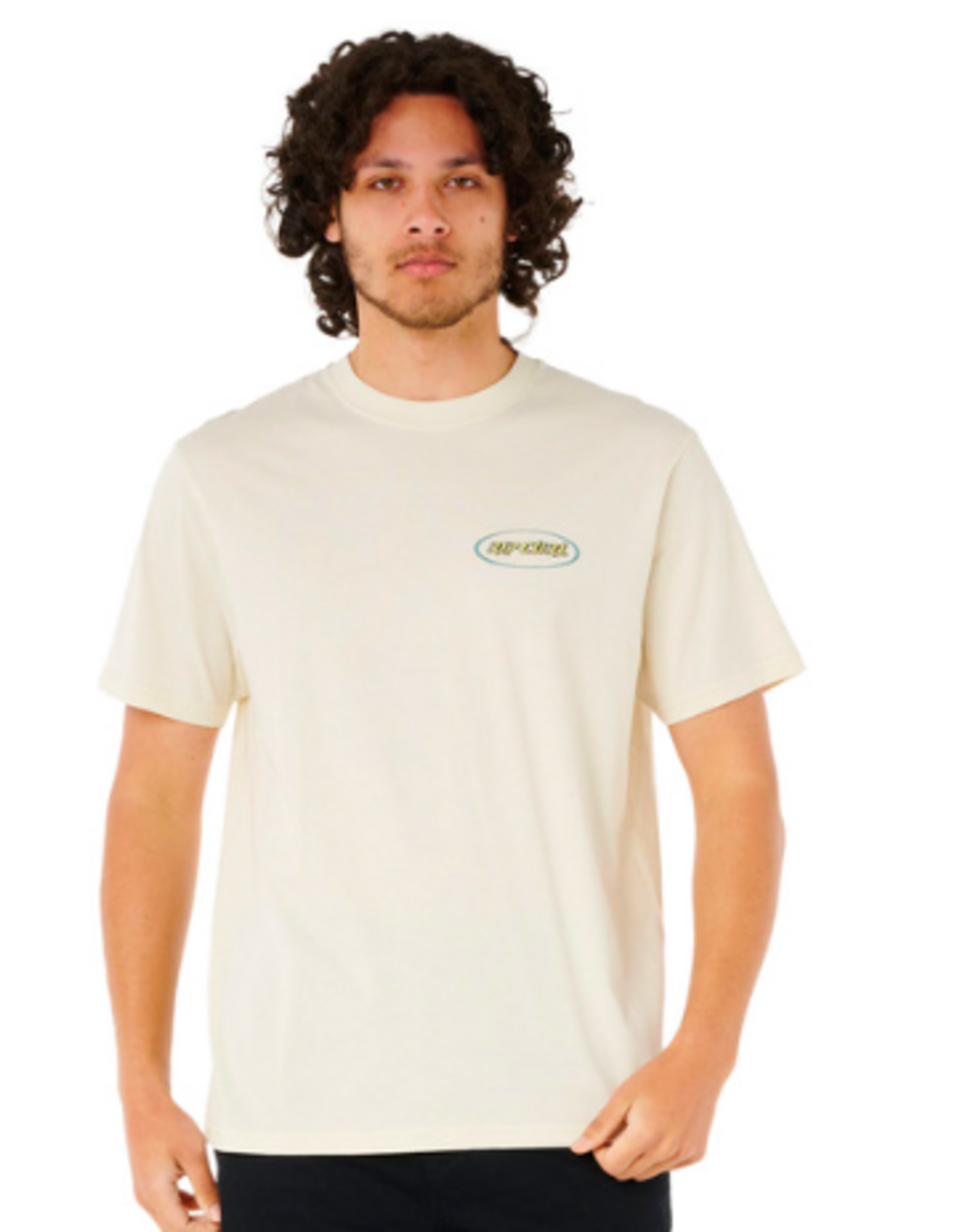 Rip Curl Men's Rituals Oval Tee Bone