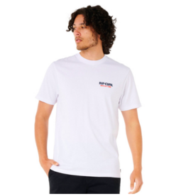 Rip Curl Men's Surf Revival Sunset Tee White