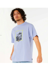 Rip Curl Men's Raw Energy Curren Tee Ice Blue