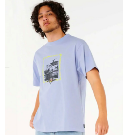 RIP CURL Rip Curl Men's Raw Energy Curren Tee Ice Blue