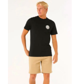 Rip Curl Men's Wettie Icon Tee Black