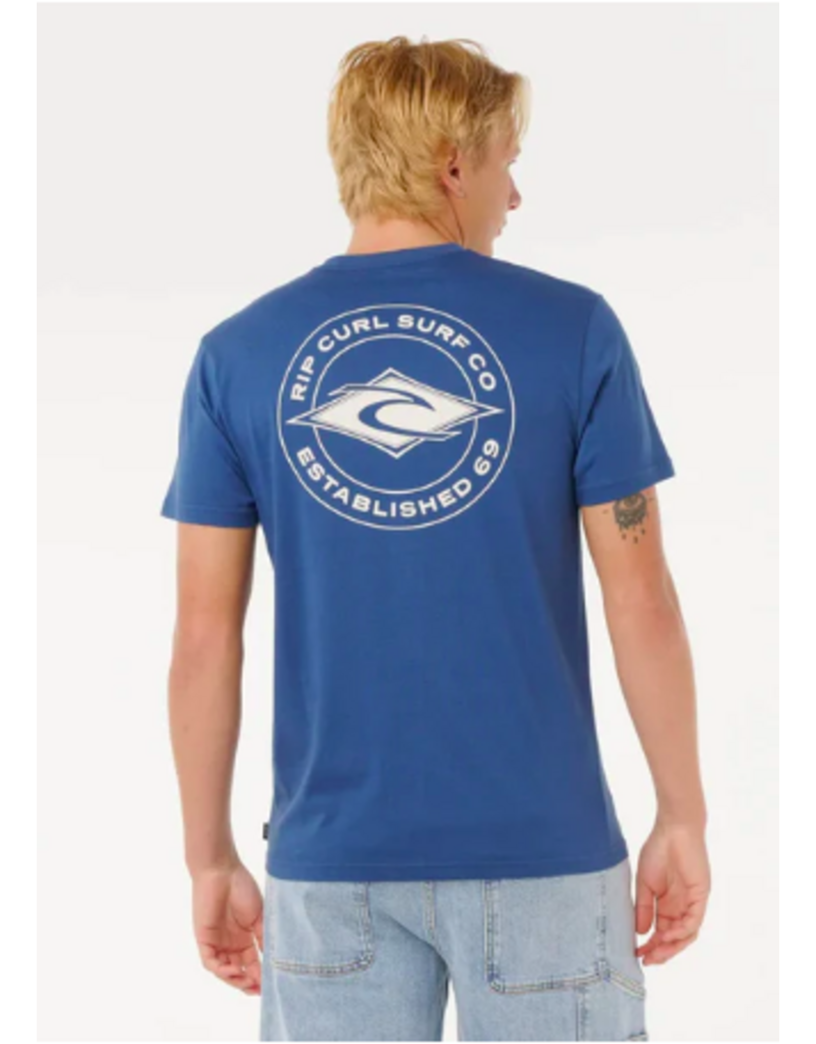 Rip Curl Men's Staple Tee Light Navy