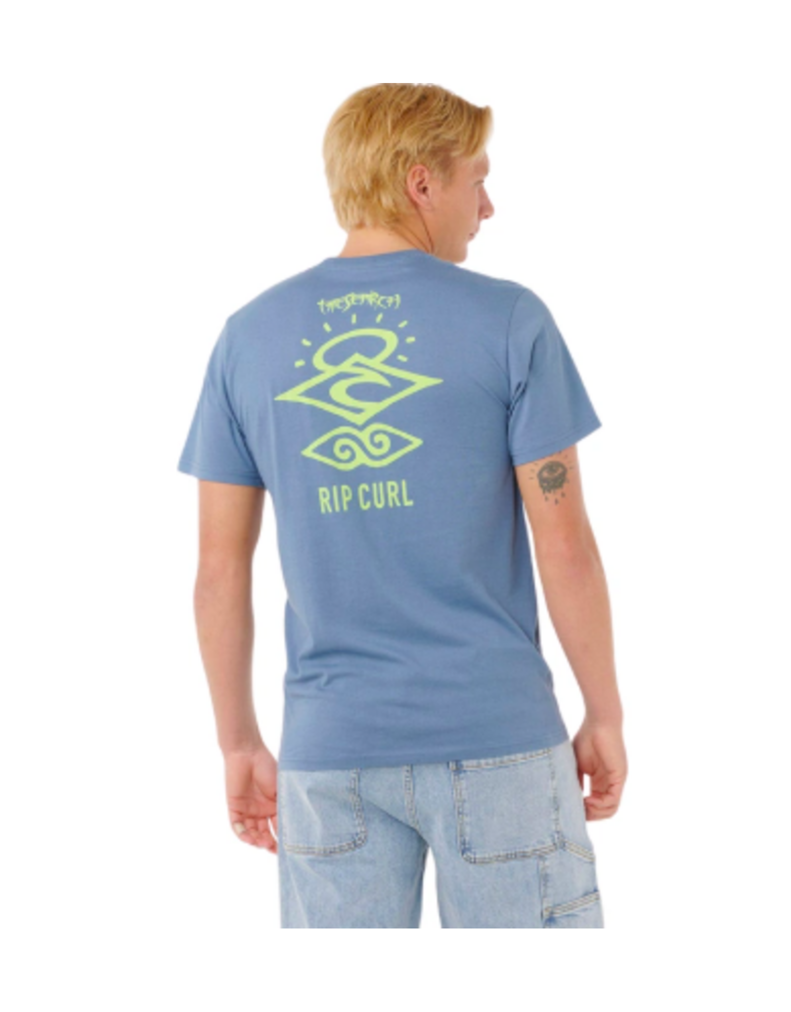 Rip Curl Men's Search Icon Tee Bluefin