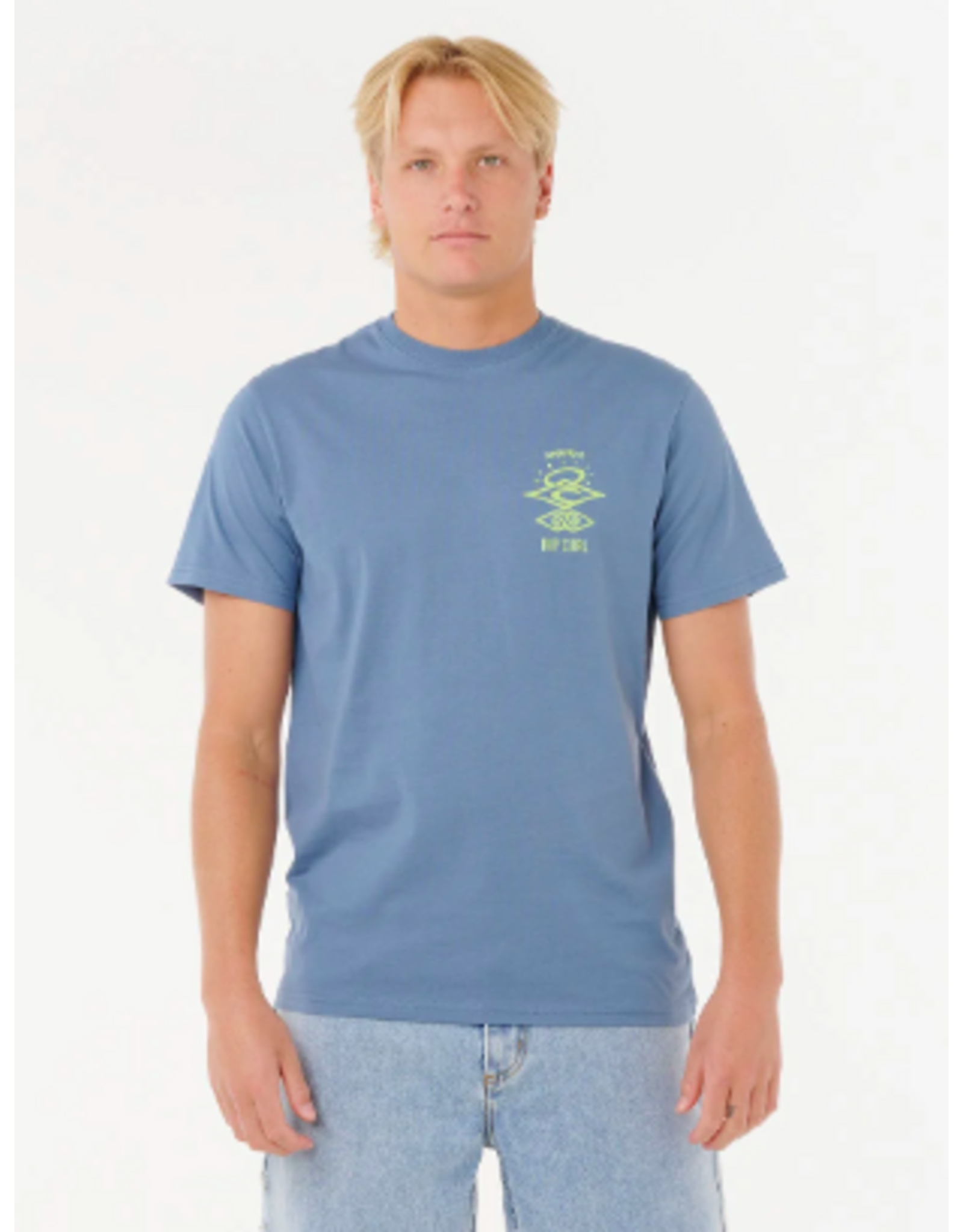Rip Curl Men's Search Icon Tee Bluefin