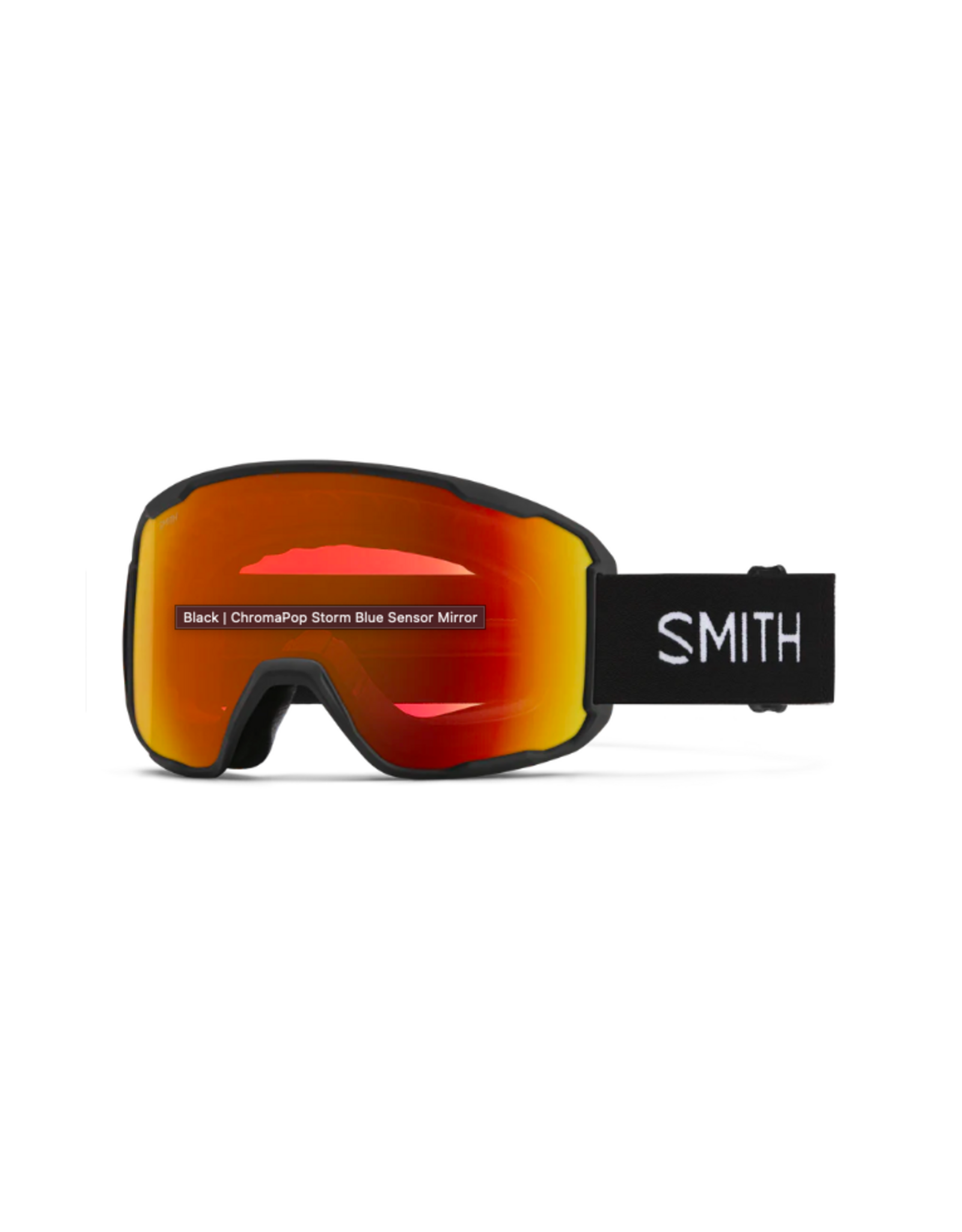 SMITH Smith Preview Black Goggles with ChromaPop Everyday Red Mirror Lens 2026