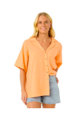 Rip Curl Women's Cala Vadella Texture Shirt Orange