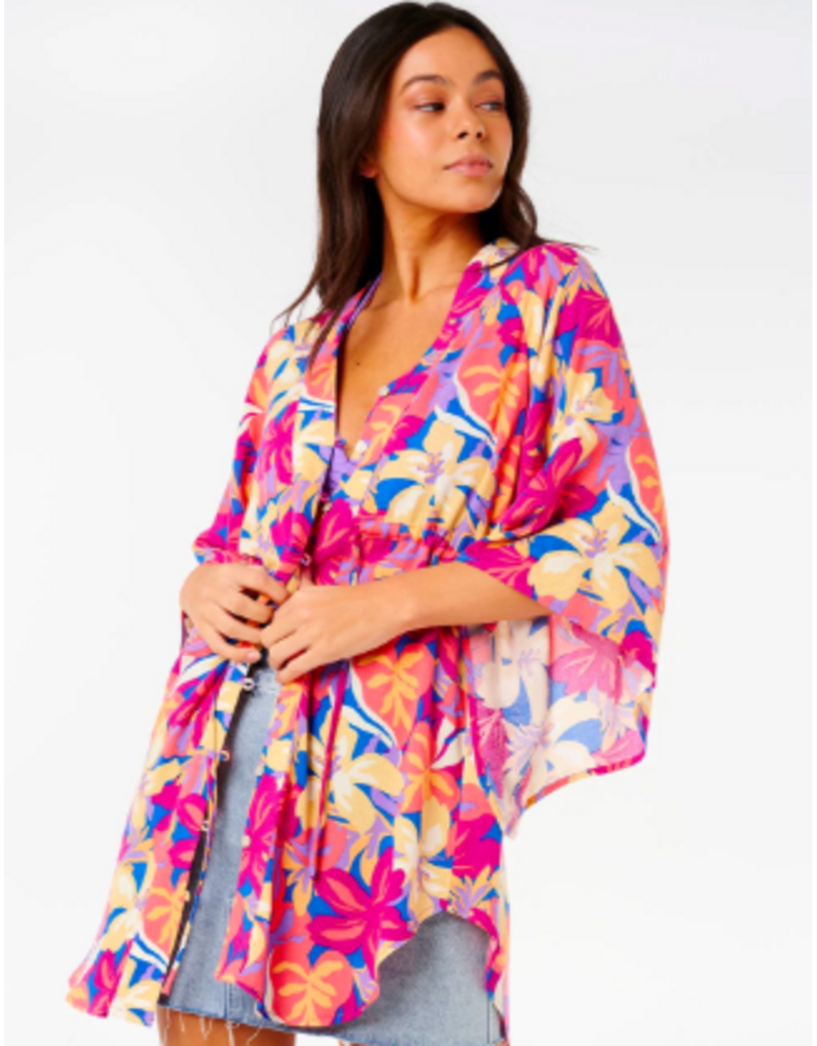 Rip Curl Women's ES Vedra Kimono Multi Colour