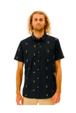 Rip Curl Men's Hula Breach Short Sleeve Shirt Black
