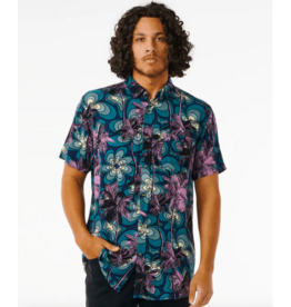 Rip Curl Men's Barrel Killa Short Sleeve Shirt Dusty Purple