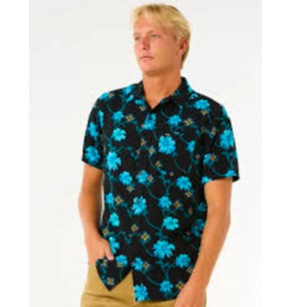 Rip Curl Men's Surf Revival Short Sleeve Shirt Black