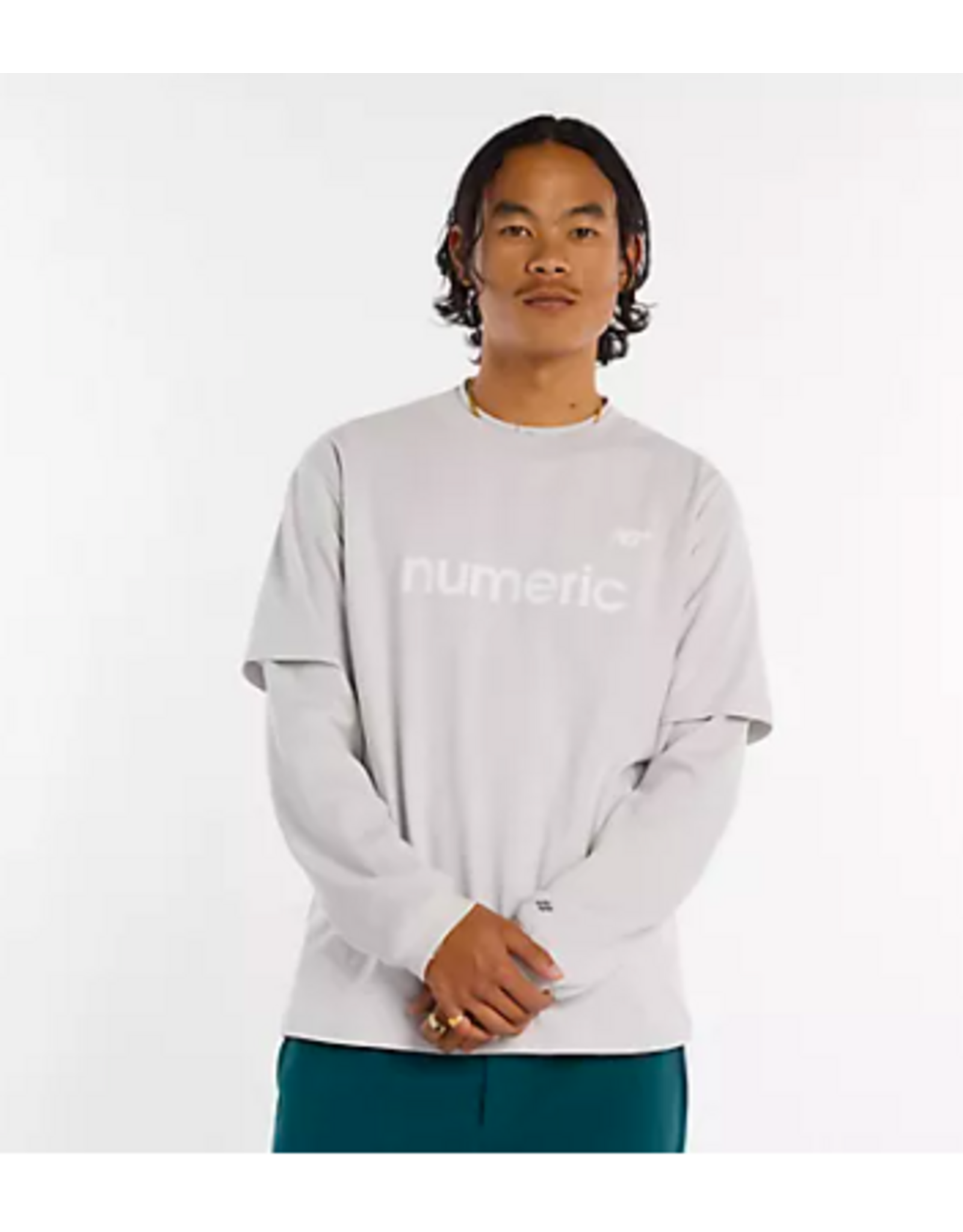 New Balance Men's Numeric Tee Grey