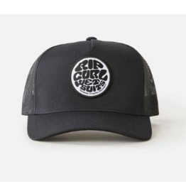 Rip Curl Men's Wetsuit Icon Trucker Hat Black