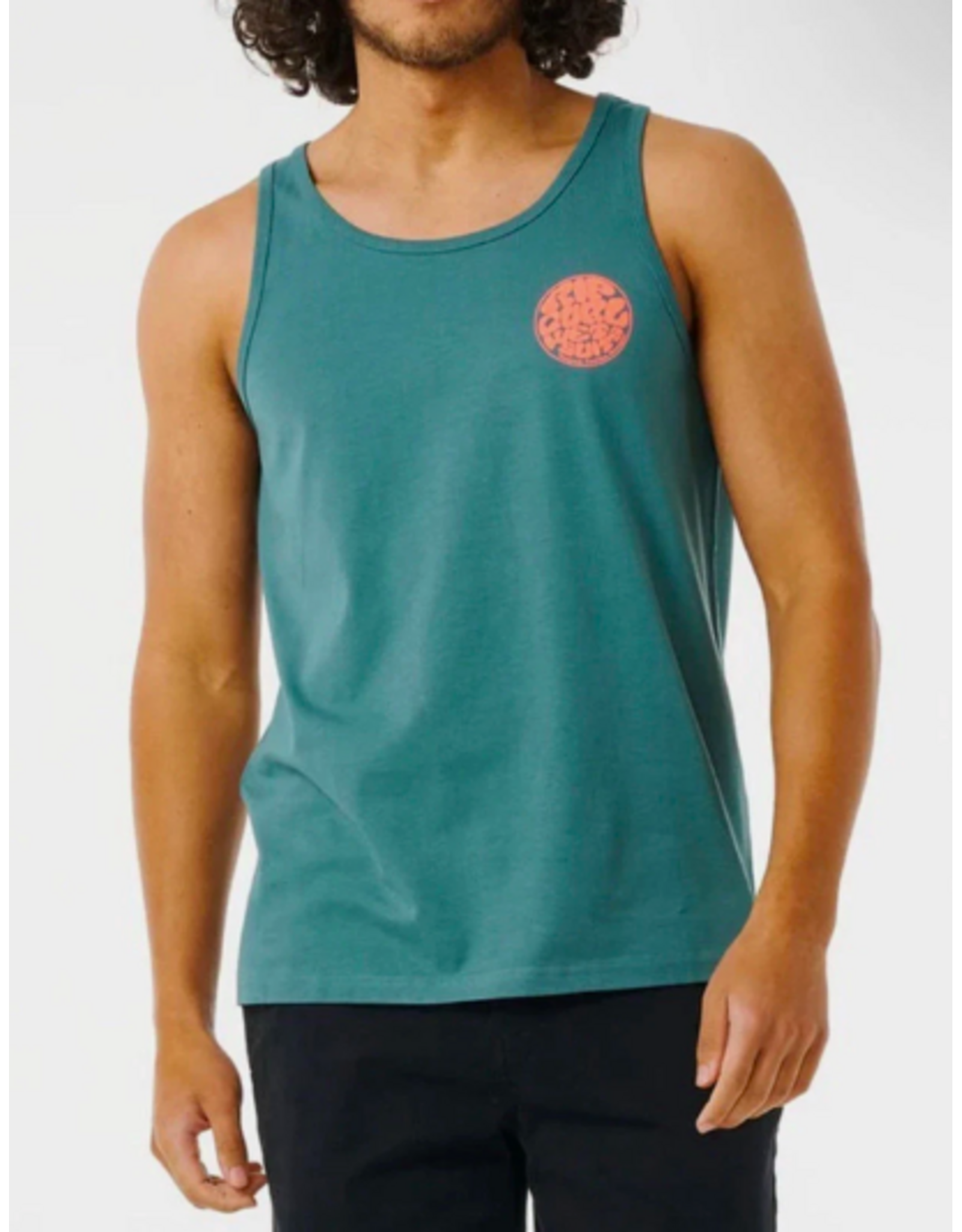Rip Curl Men's Brand Icon Tank Bluestone