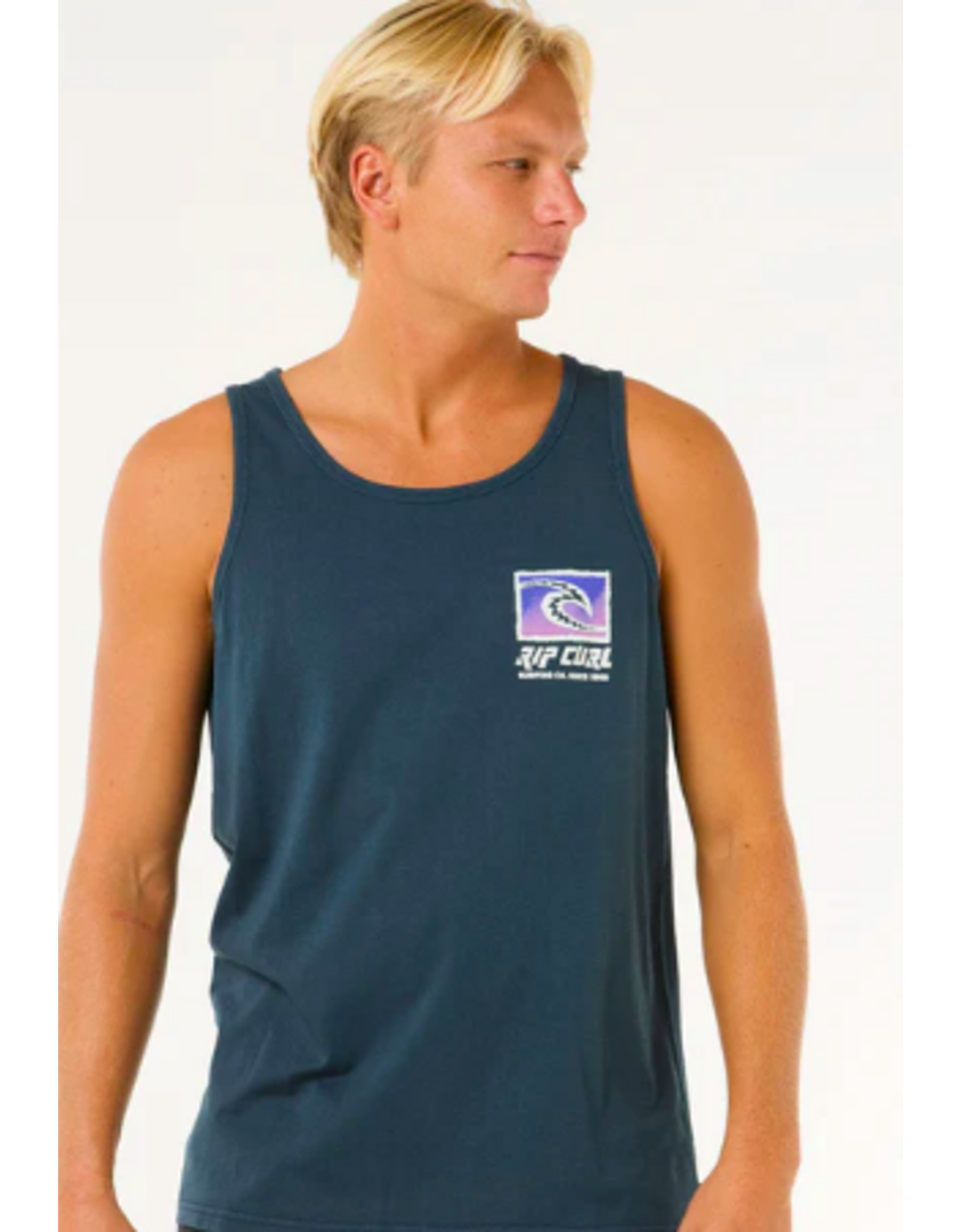 Rip Curl Men's Raw Energy Trad Tank Dark Navy