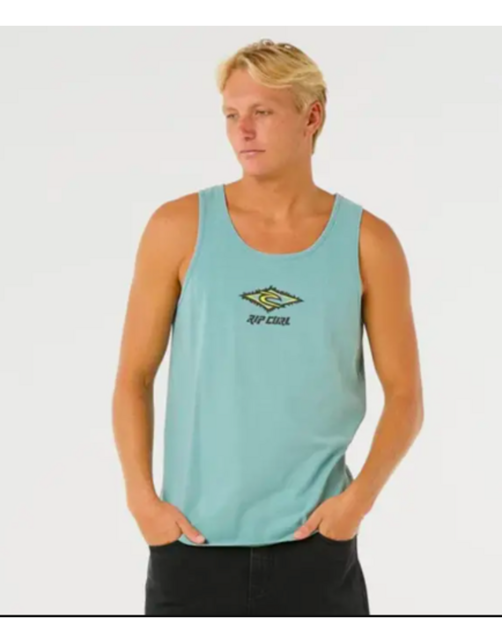 Rip Curl Men's Raw Energy SlothTank Blue Lagoon