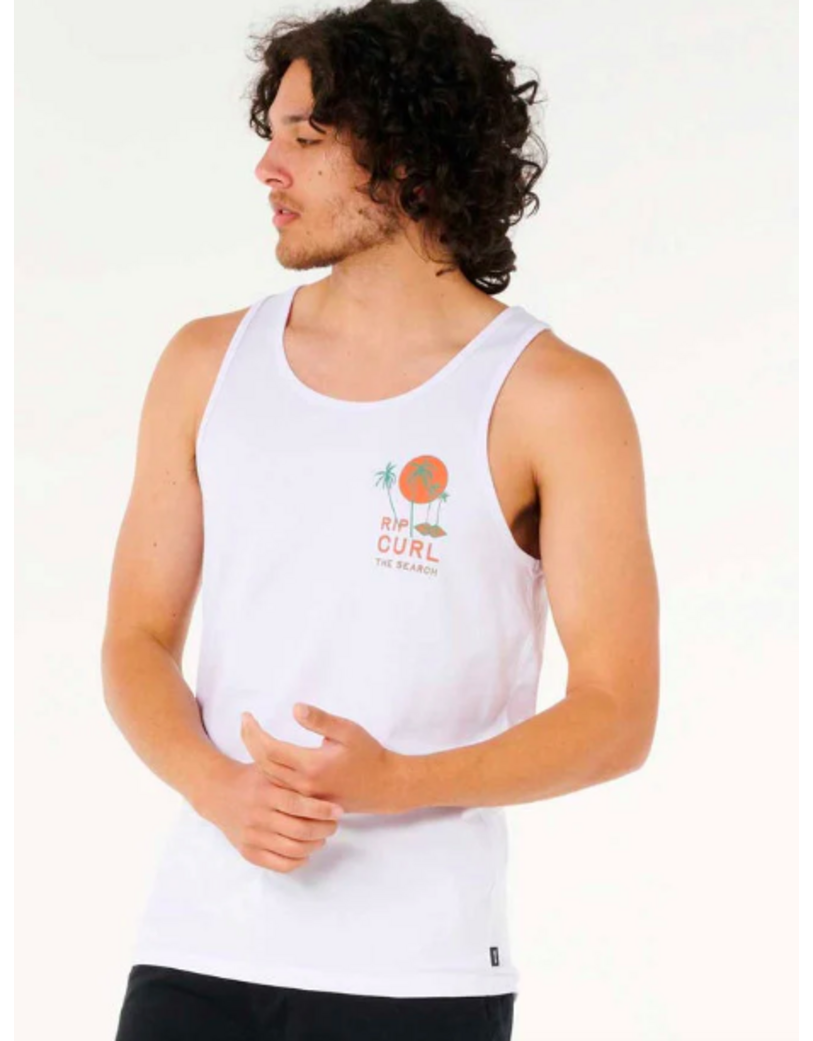 Rip Curl Men's AOTS Cody Welsh Tank White