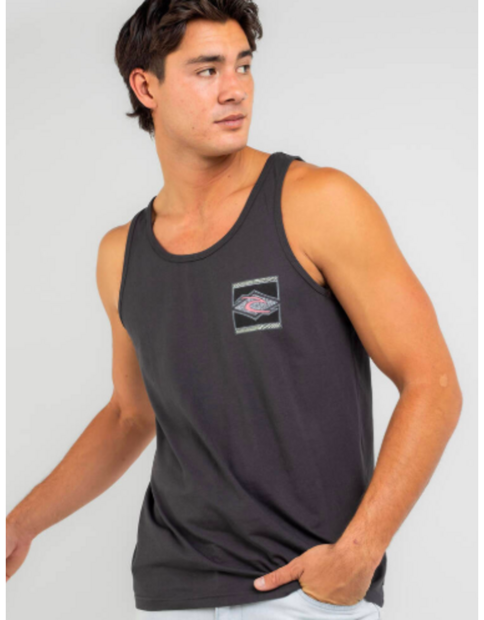 Rip Curl Men's Legacy Tank Washed Black