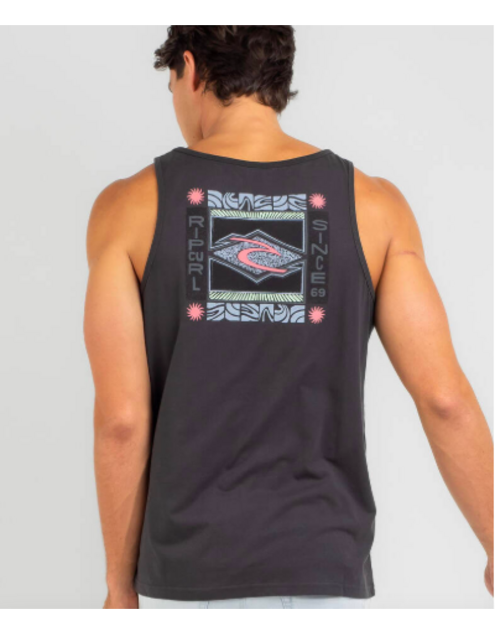 Rip Curl Men's Legacy Tank Washed Black