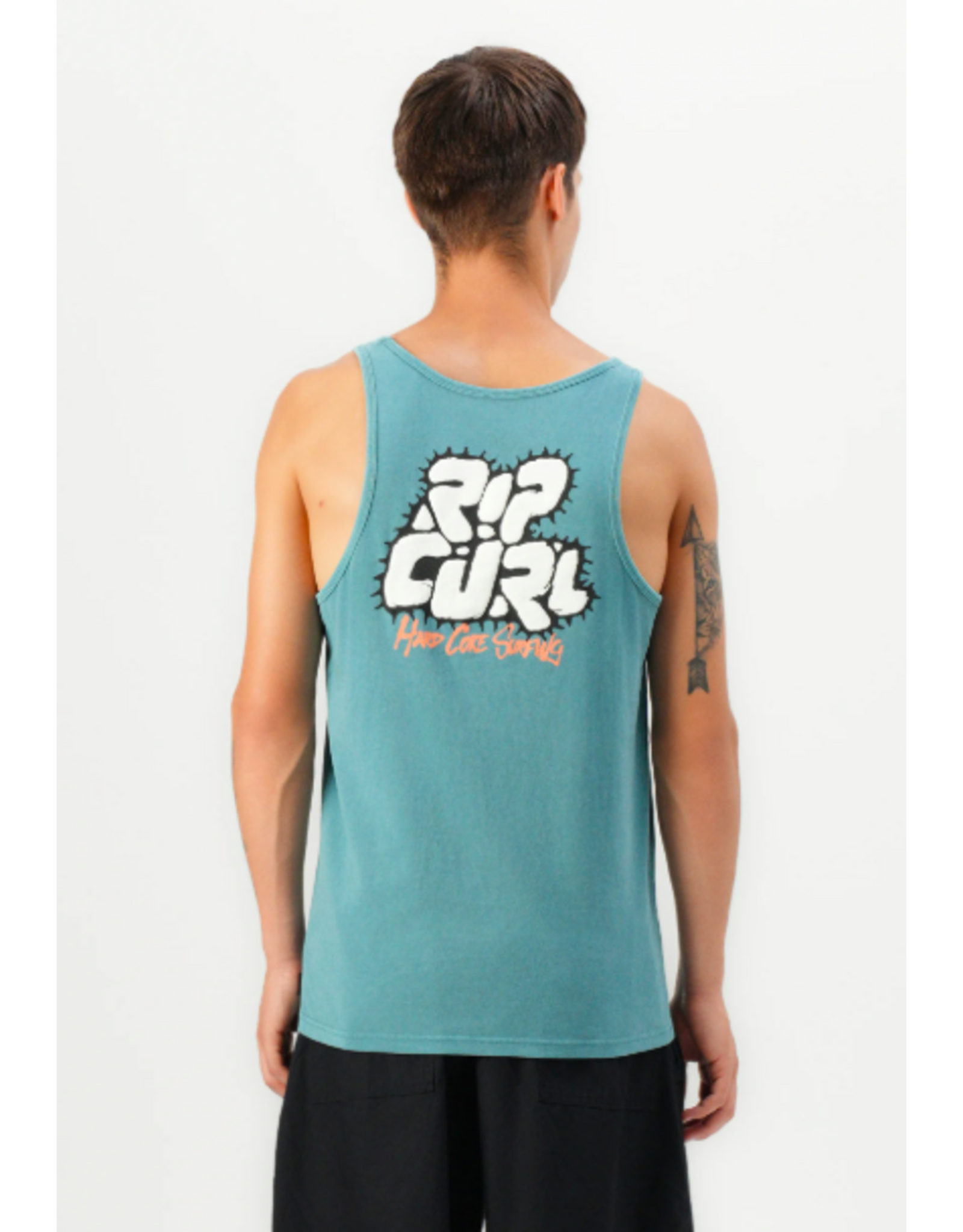 Rip Curl Men's Raw Energy Bubble Tank Storm Blue